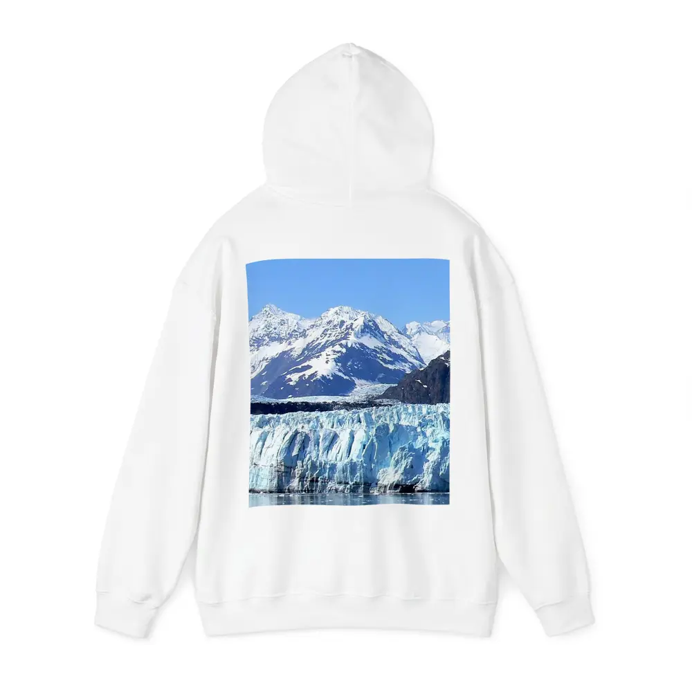 Glacier Bay Ice Wall Snow Mountains Alaska – Hoodies