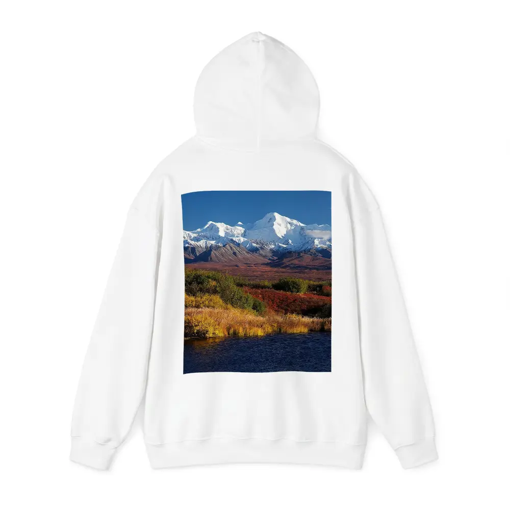 Denali Snow Peak Alaska Autumn Wilderness – Hoodies