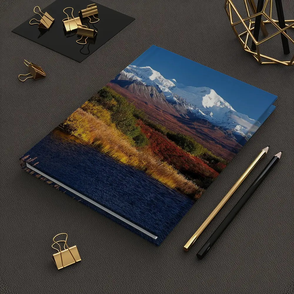 Denali Snow Peak Alaska Autumn Wilderness – Notebooks