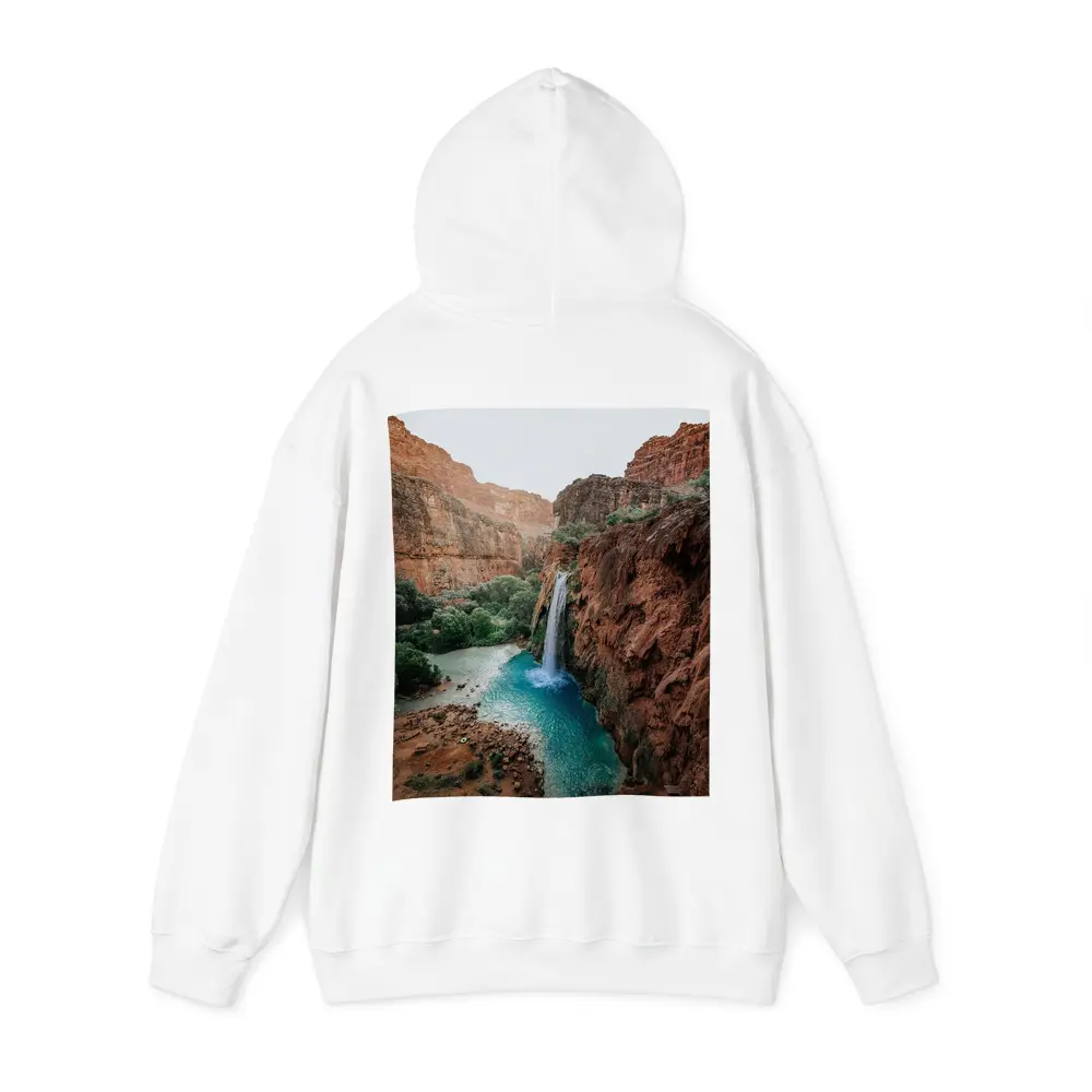 Havasu Falls Red Canyon Turquoise Pool – Hoodies