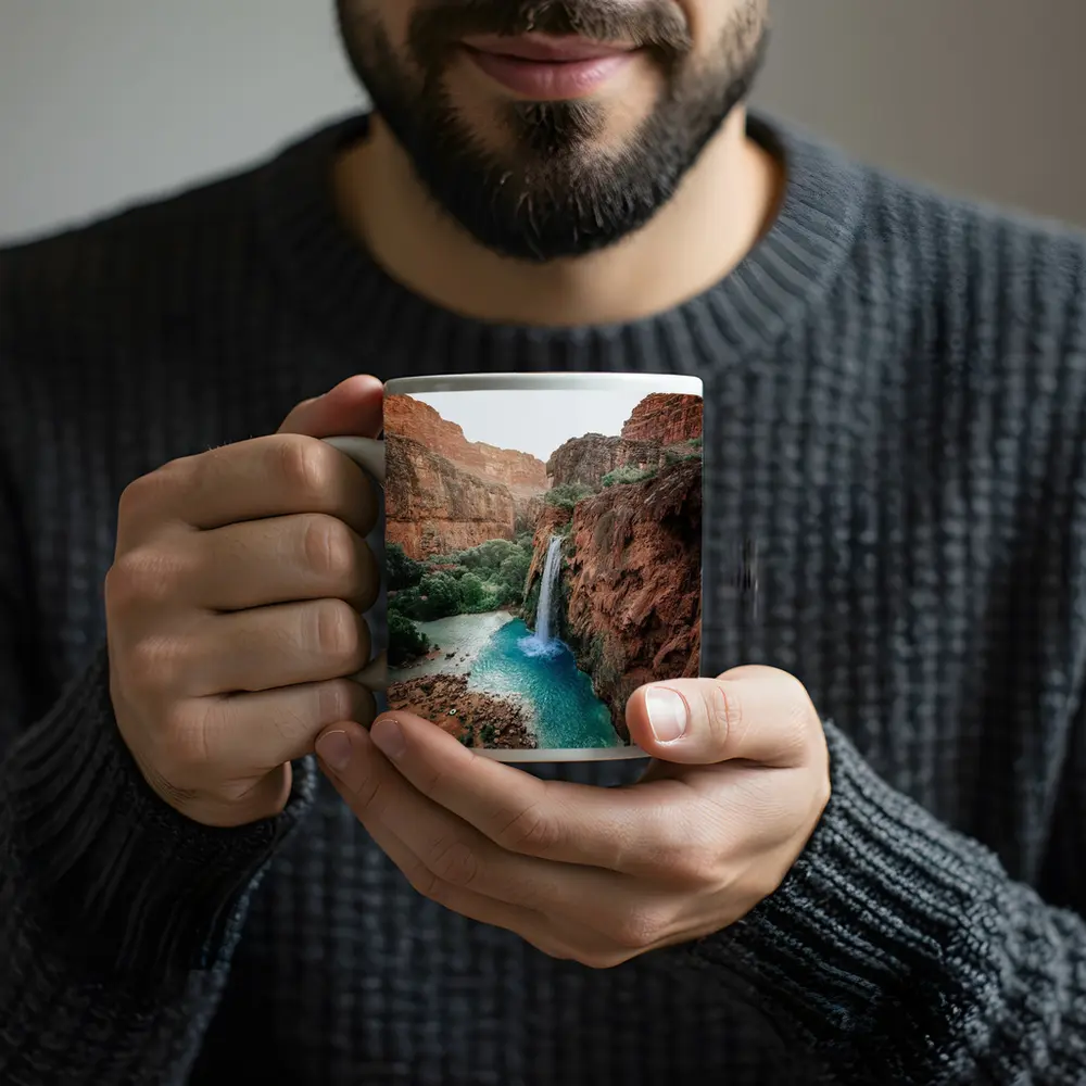 Havasu Falls Red Canyon Turquoise Pool – Mugs