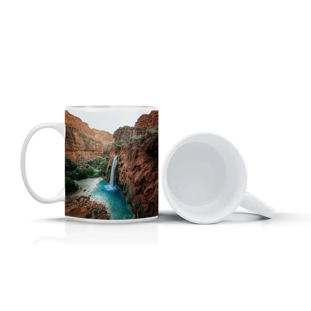 Havasu Falls Red Canyon Turquoise Pool – Mugs