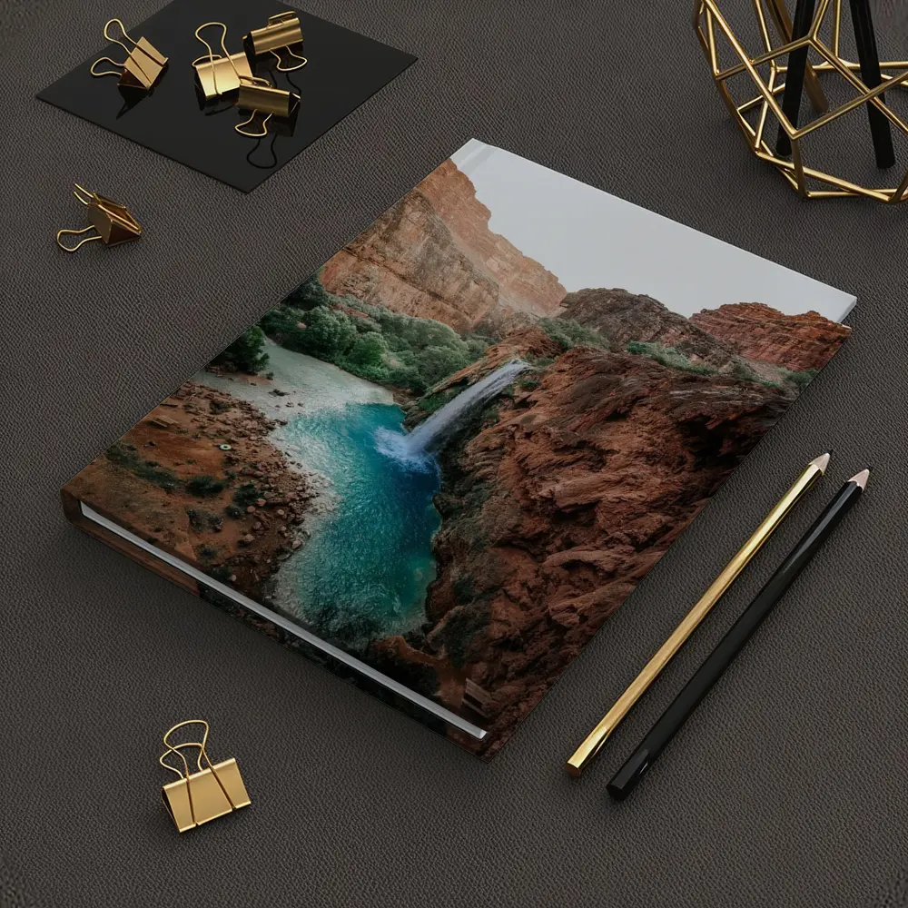 Havasu Falls Red Canyon Turquoise Pool – Notebooks