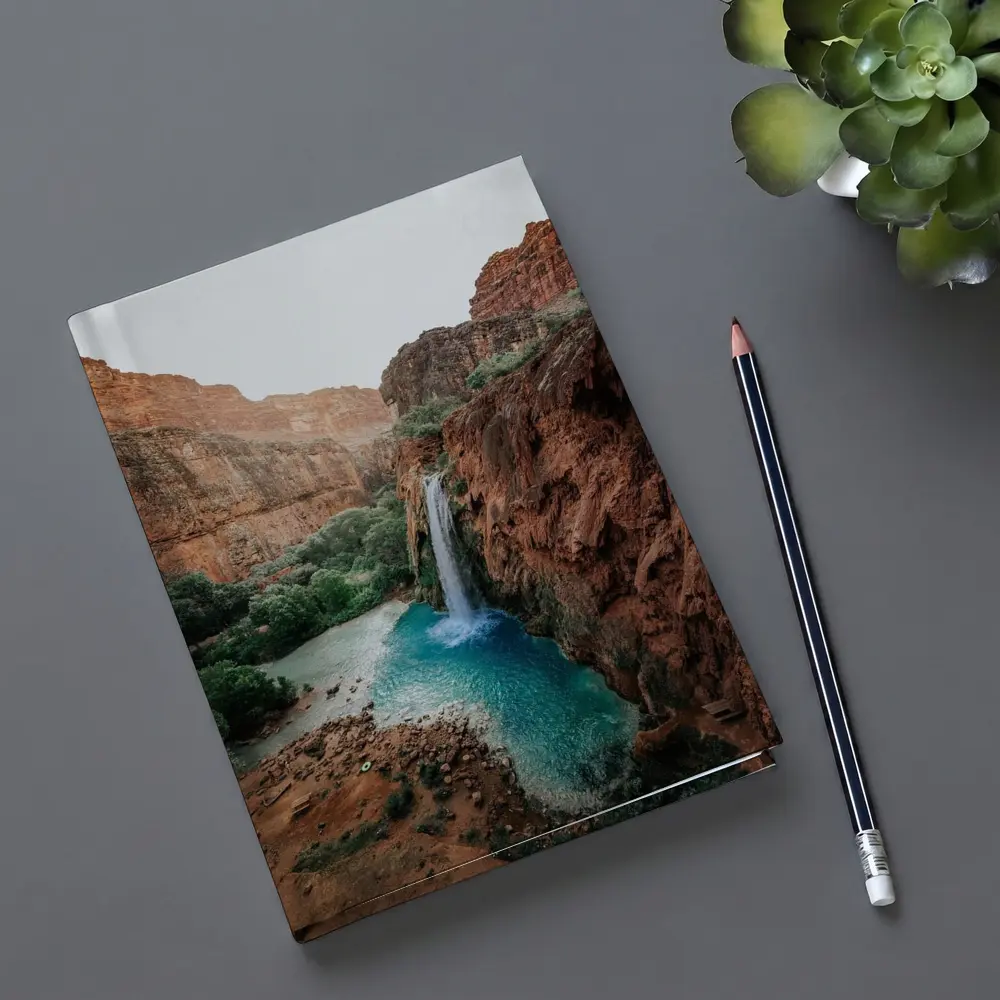 Havasu Falls Red Canyon Turquoise Pool – Notebooks