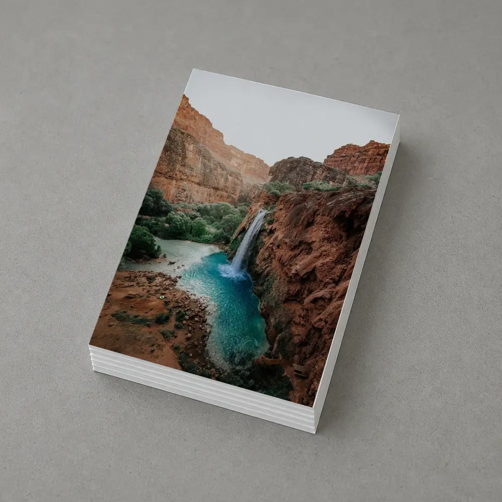 Havasu Falls Red Canyon Turquoise Pool – Postcards