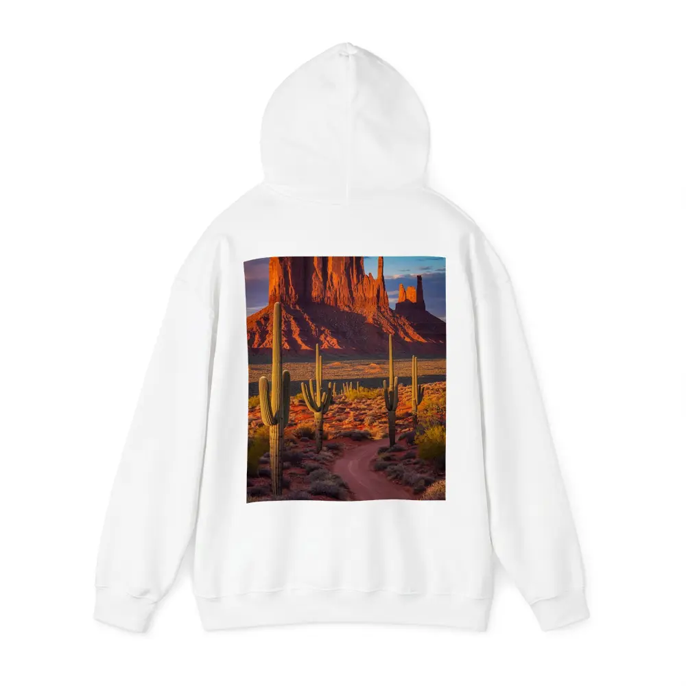 Monument Valley Desert Southwest Cactus Landscape – Hoodies