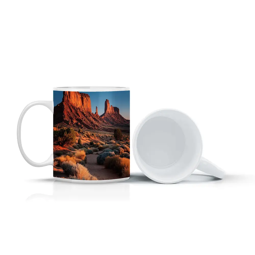 Monument Valley Desert Red Rock Landscape – Mugs