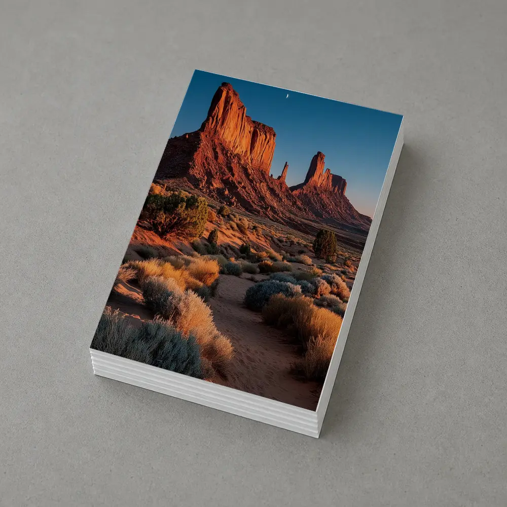 Monument Valley Desert Red Rock Landscape – Postcards