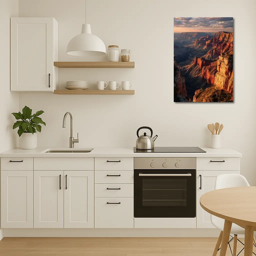 Grand Canyon Sunset Red Rock Cliffs – Wall Art