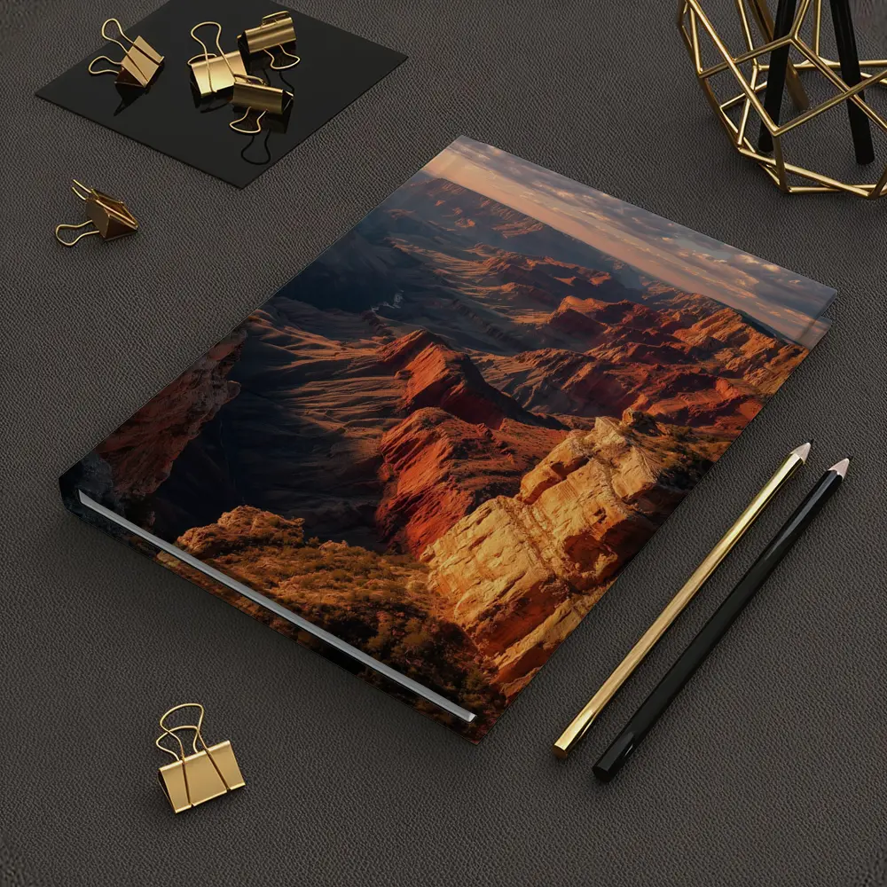 Grand Canyon Sunset Red Rock Cliffs – Notebooks