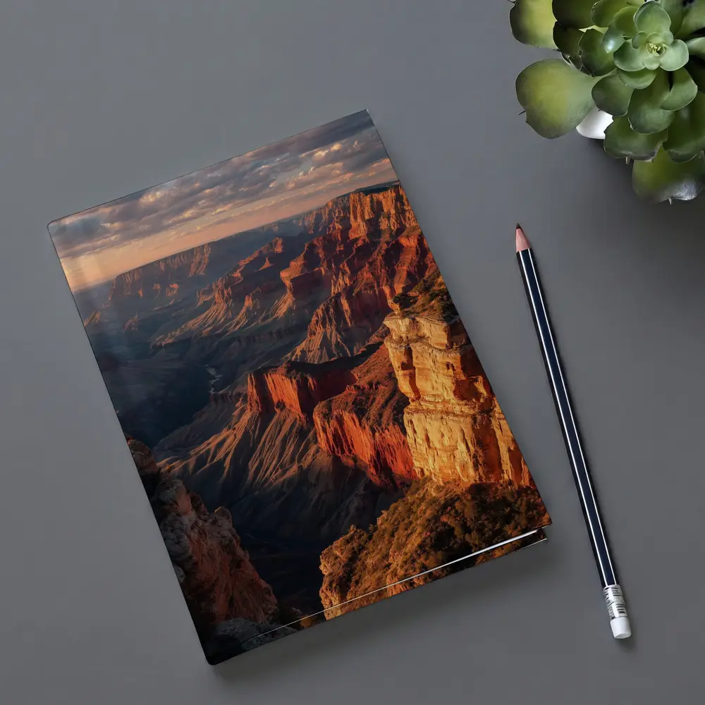Grand Canyon Sunset Red Rock Cliffs – Notebooks