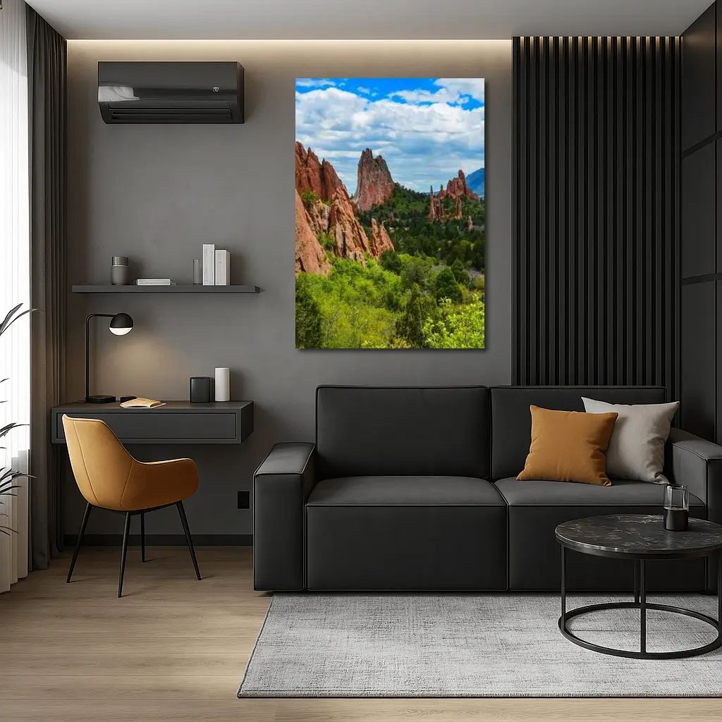 Garden of the Gods Red Rock Formations – Wall Art