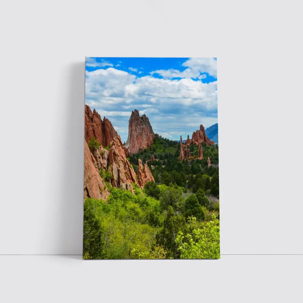 Garden of the Gods Red Rock Formations – Wall Art