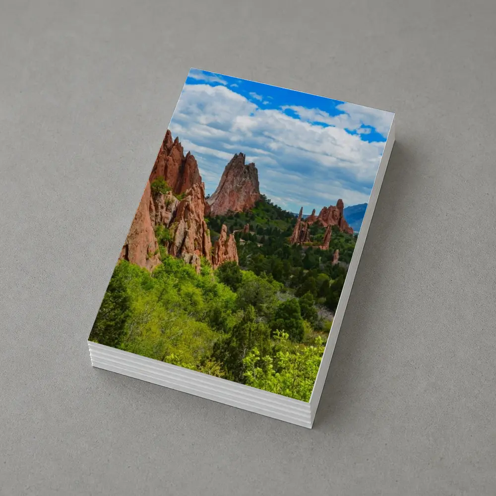 Garden of the Gods Red Rock Formations – Postcards
