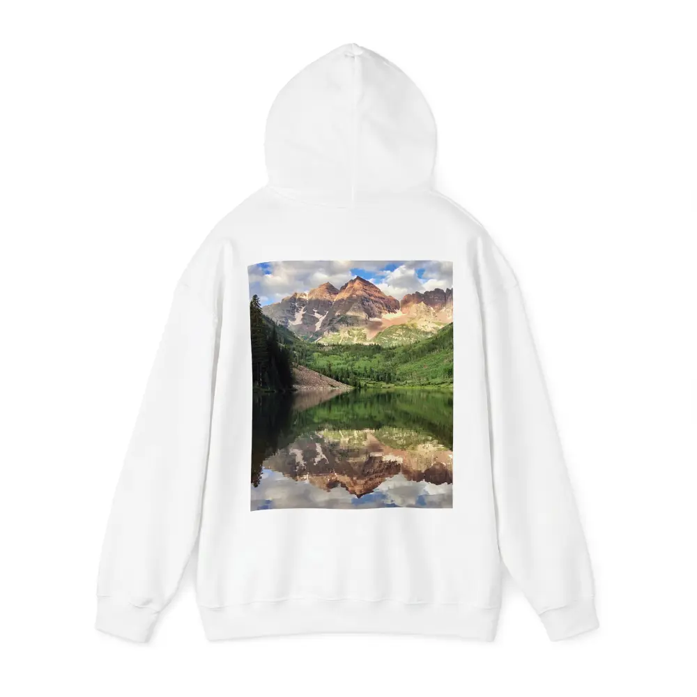 Maroon Bells Mountain Lake Reflection Colorado – Hoodies