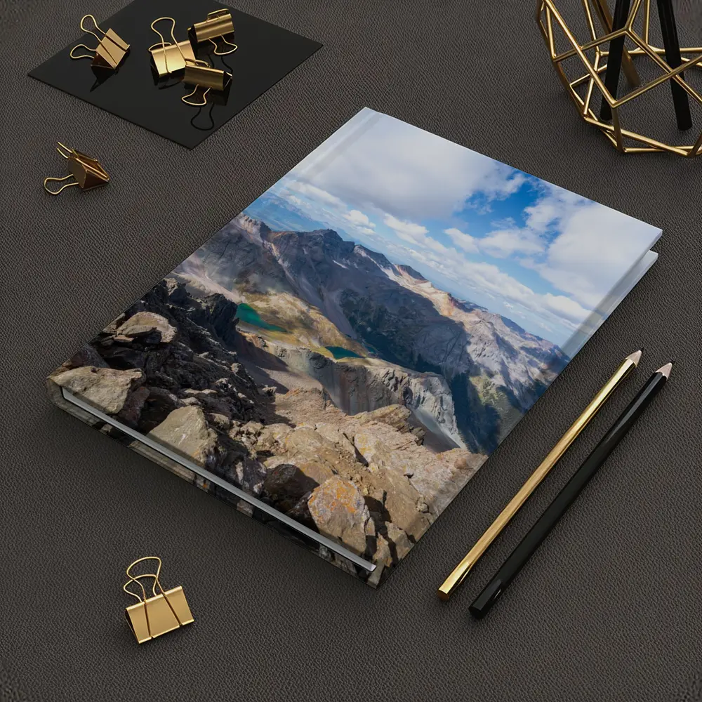 Rocky Mountain Summit View Turquoise Lakes – Notebooks