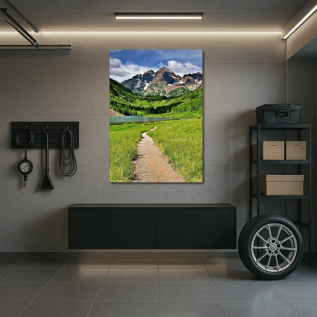 Maroon Bells Trail Colorado Mountain Lake – Wall Art