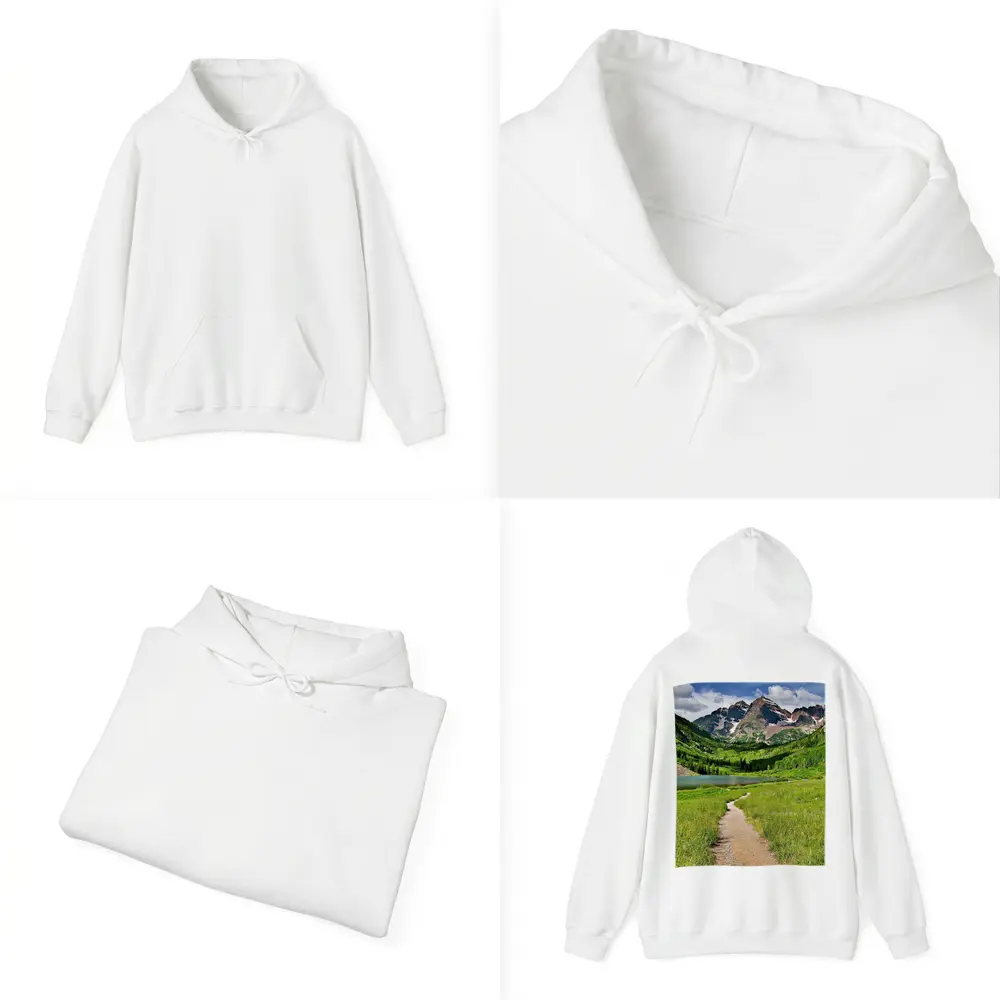 Maroon Bells Trail Colorado Mountain Lake – Hoodies