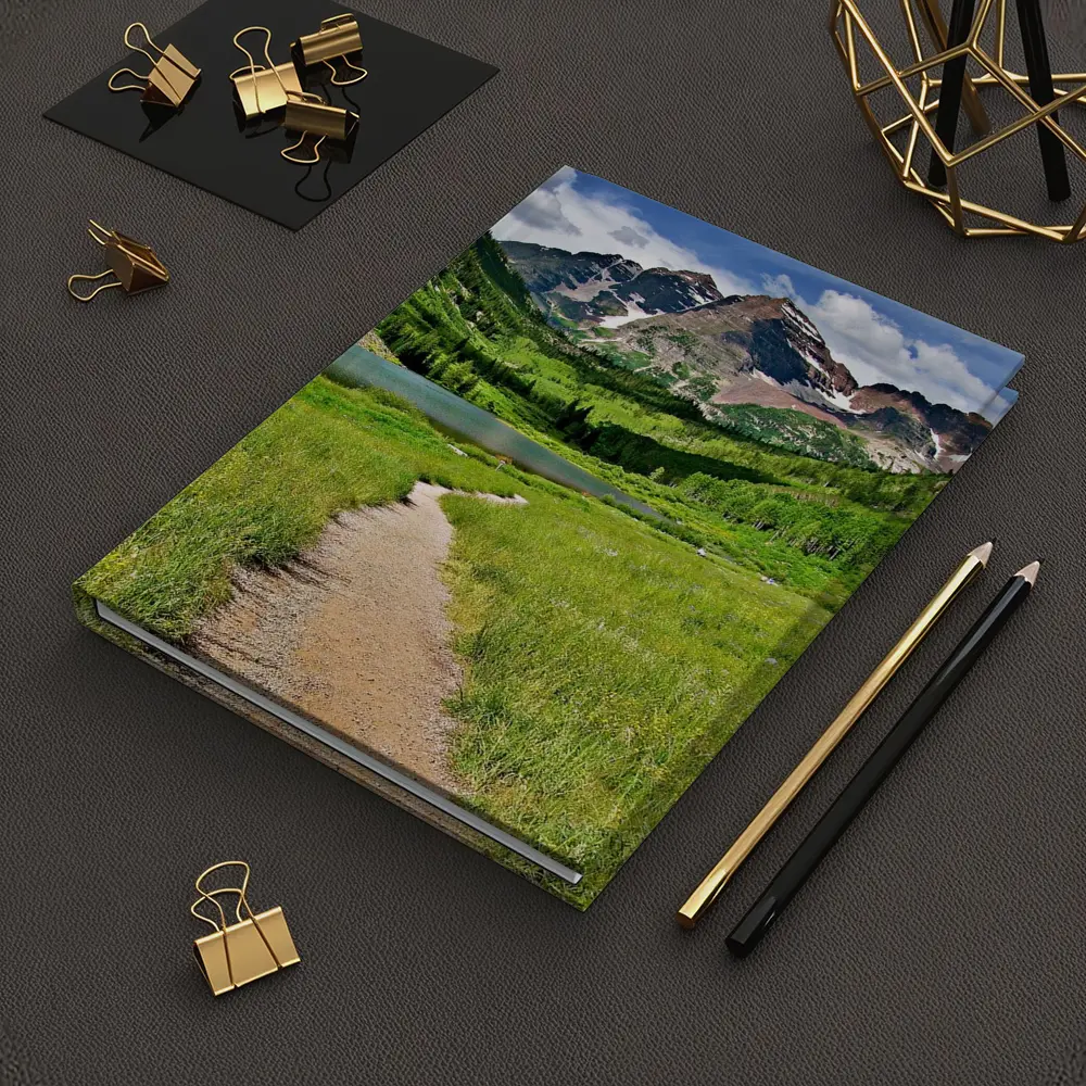 Maroon Bells Trail Colorado Mountain Lake – Notebooks