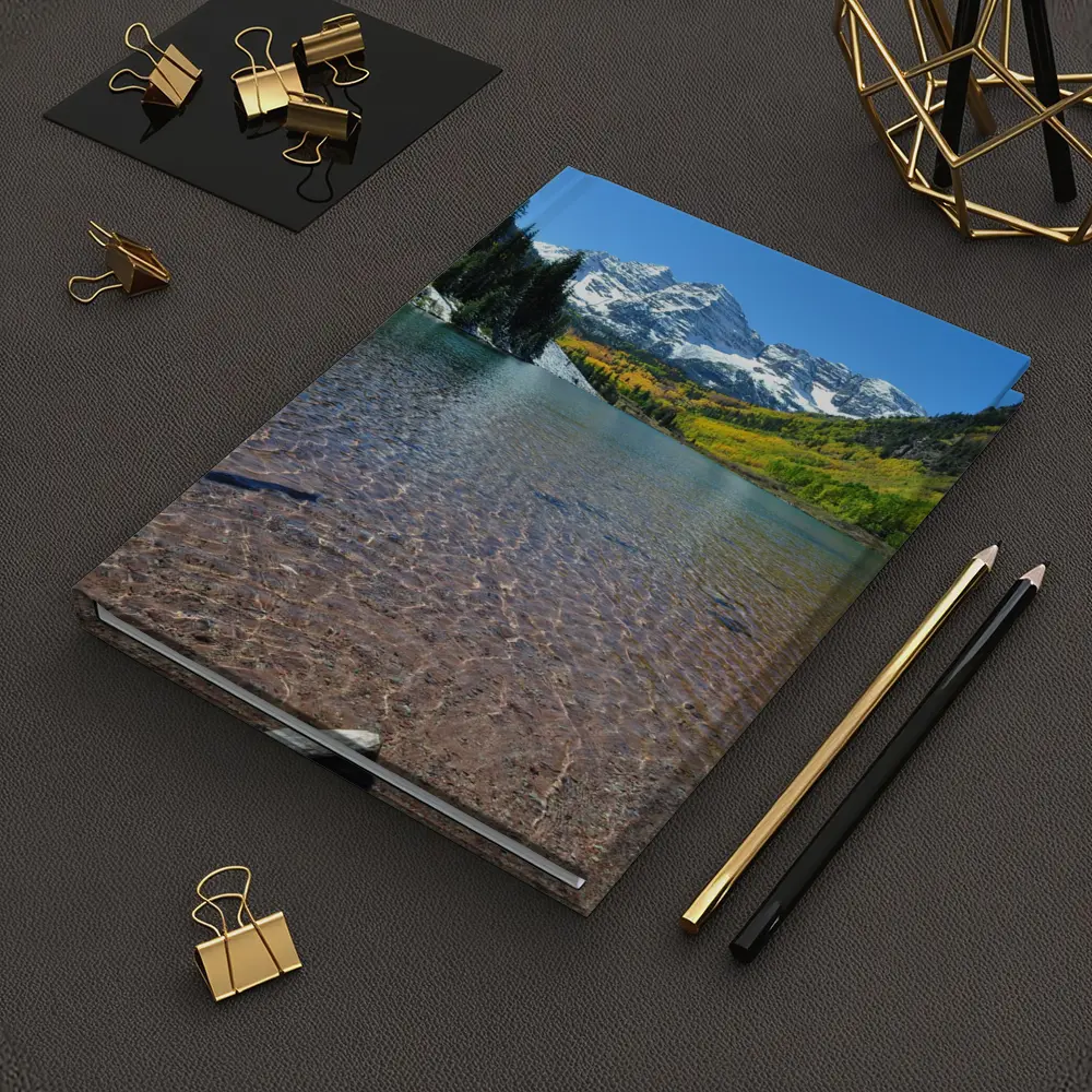 Maroon Bells Lake Colorado Mountains Autumn – Notebooks