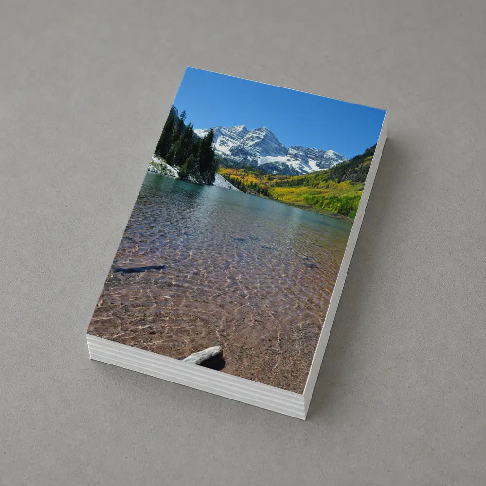 Maroon Bells Lake Colorado Mountains Autumn – Postcards