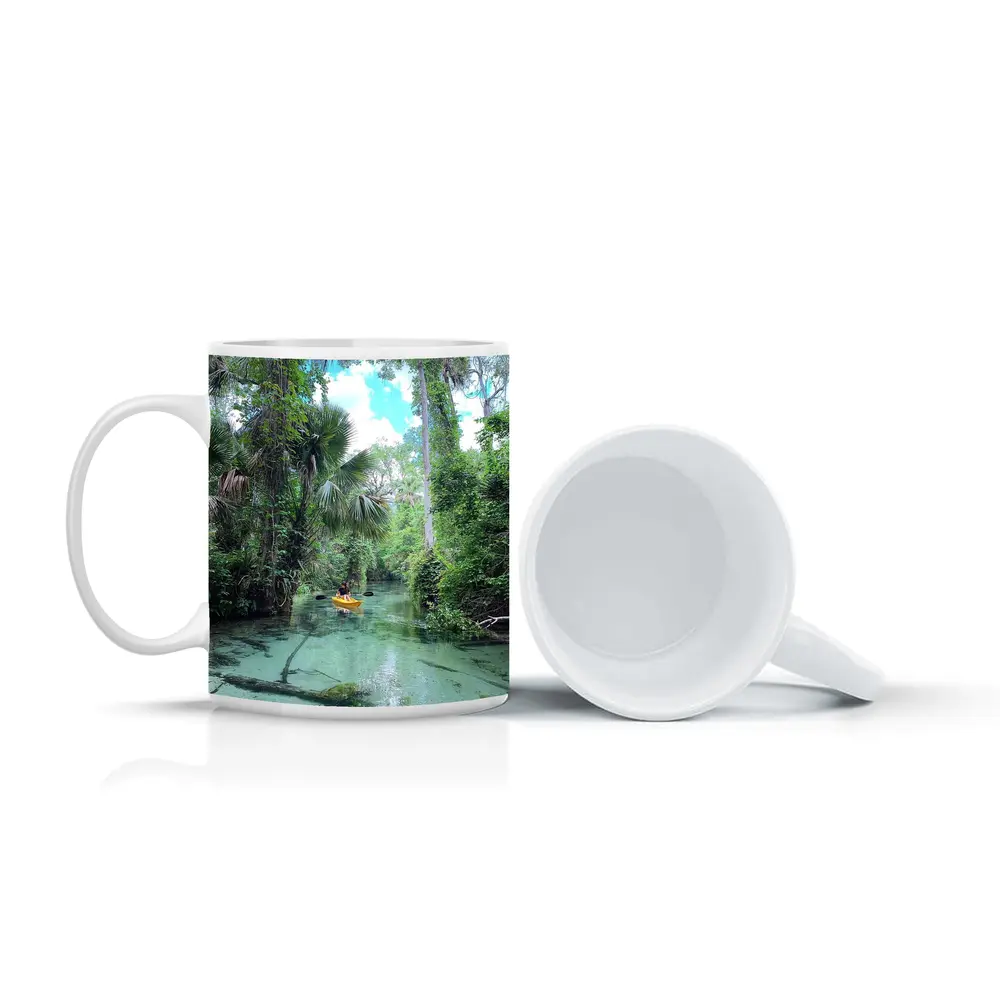 Kayaking Through Lush Florida Spring River – Mugs