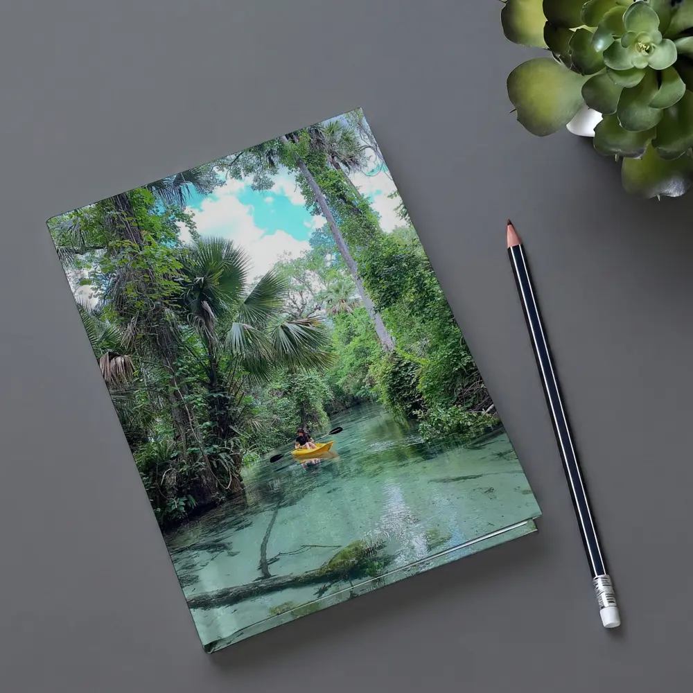 Kayaking Through Lush Florida Spring River – Notebooks