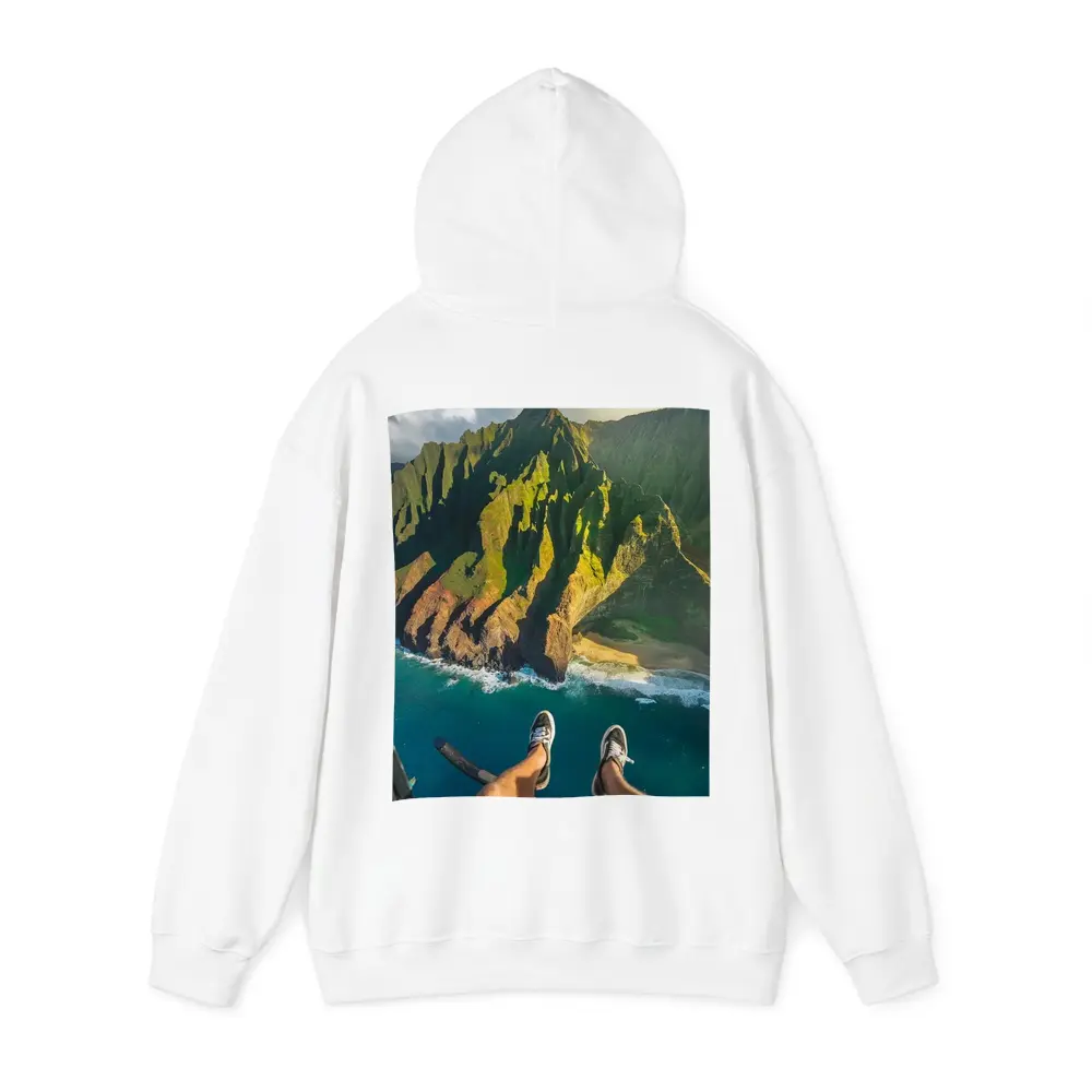 Aerial View Na Pali Coast Kauai Hawaii – Hoodies