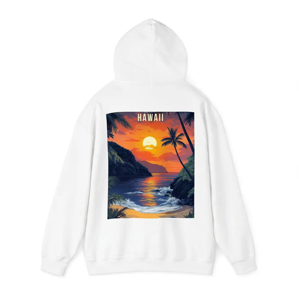 Aloha Hawaii Tropical Beach Sunset Art – Hoodies