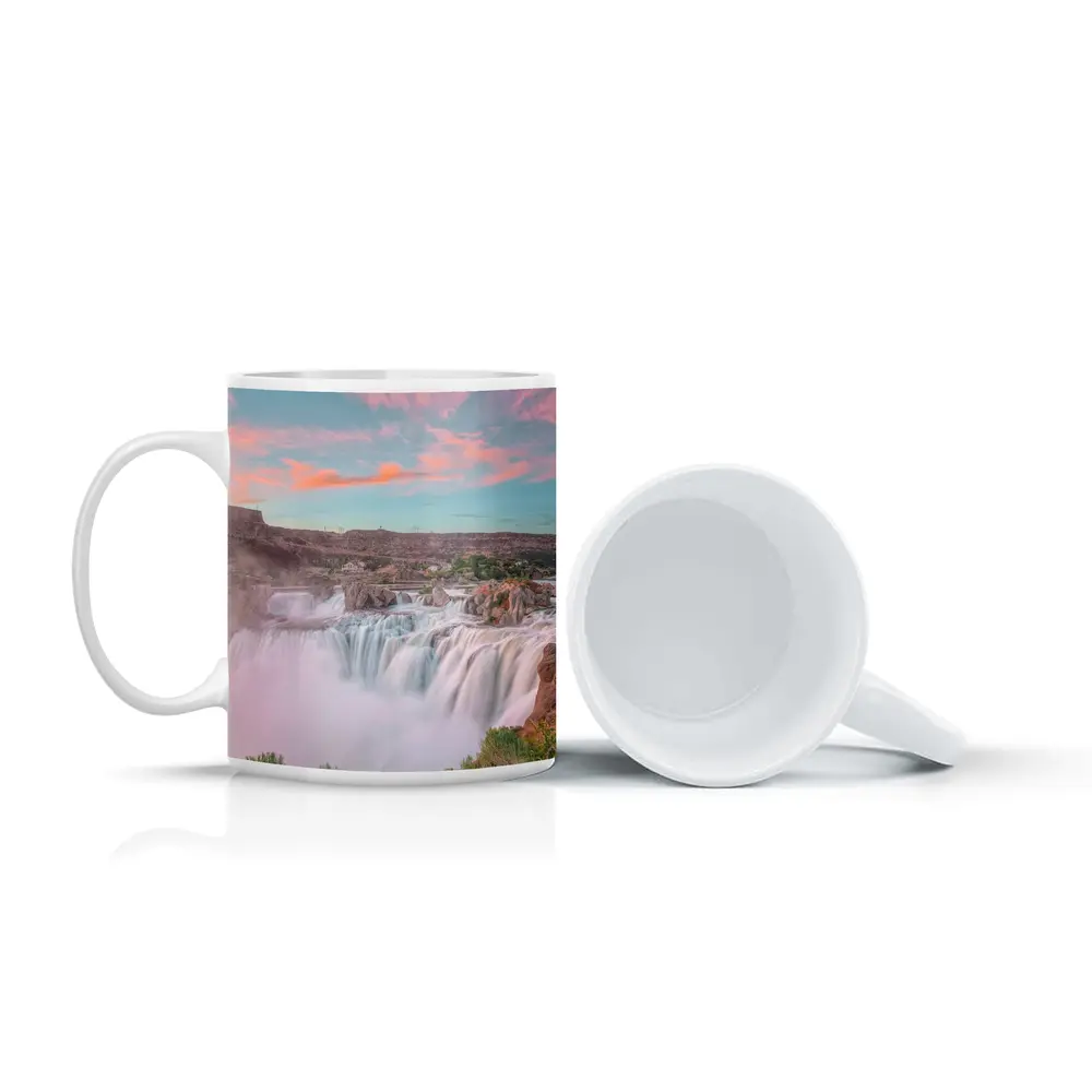 Shoshone Falls Idaho Sunset Sky Waterfall – Mugs