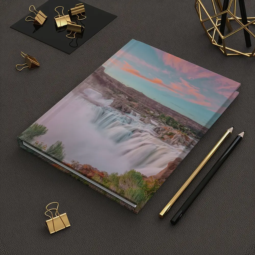 Shoshone Falls Idaho Sunset Sky Waterfall – Notebooks
