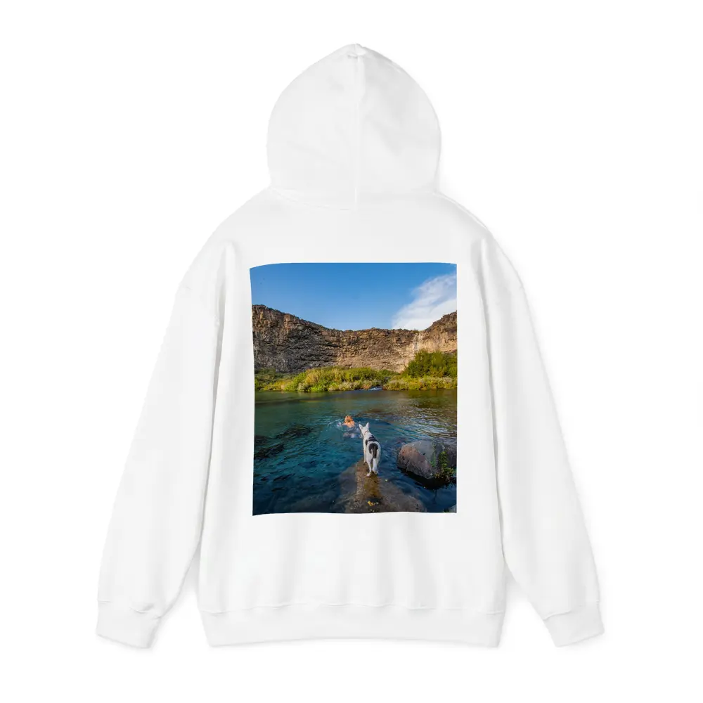Border Collie Dog by Canyon River – Hoodies
