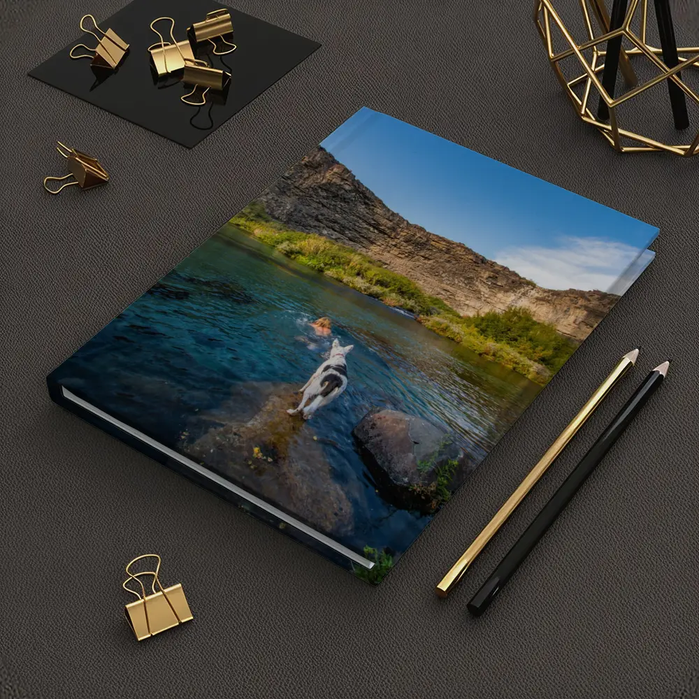 Border Collie Dog by Canyon River – Notebooks