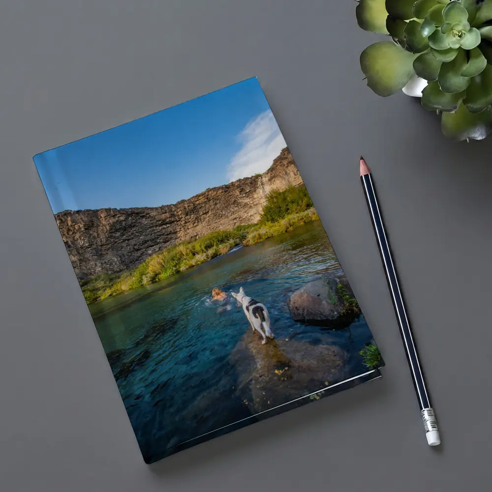 Border Collie Dog by Canyon River – Notebooks
