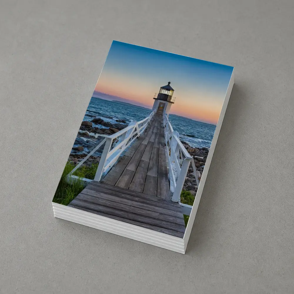 Marshall Point Lighthouse Coastal Sunset View – Postcards