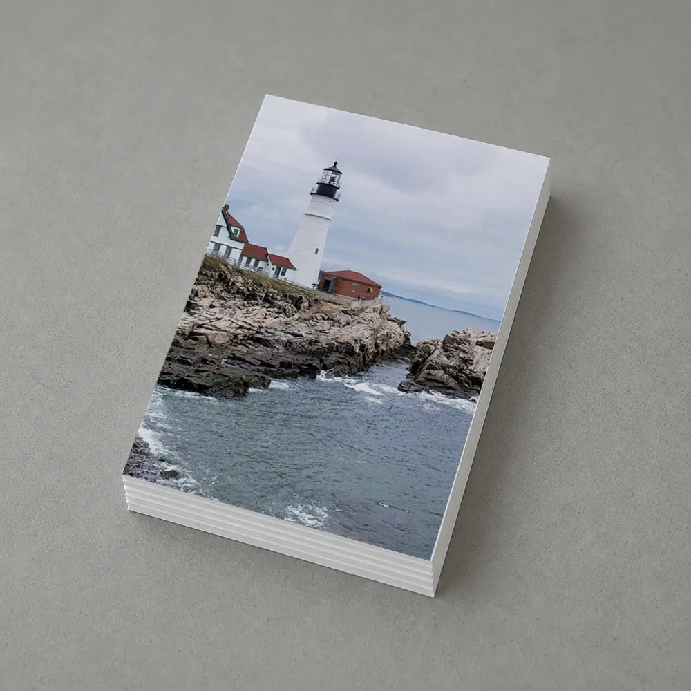 Portland Head Lighthouse Rocky Maine Coastline – Postcards