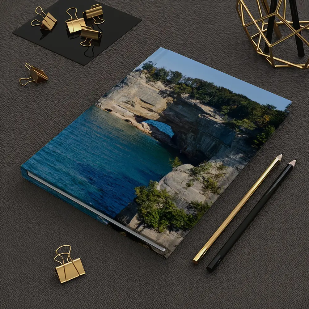 Pictured Rocks Arch Cliffs Lake Superior – Notebooks