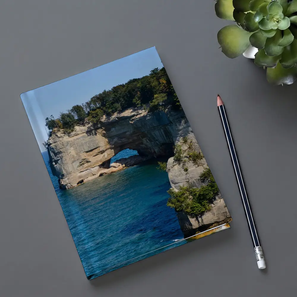 Pictured Rocks Arch Cliffs Lake Superior – Notebooks