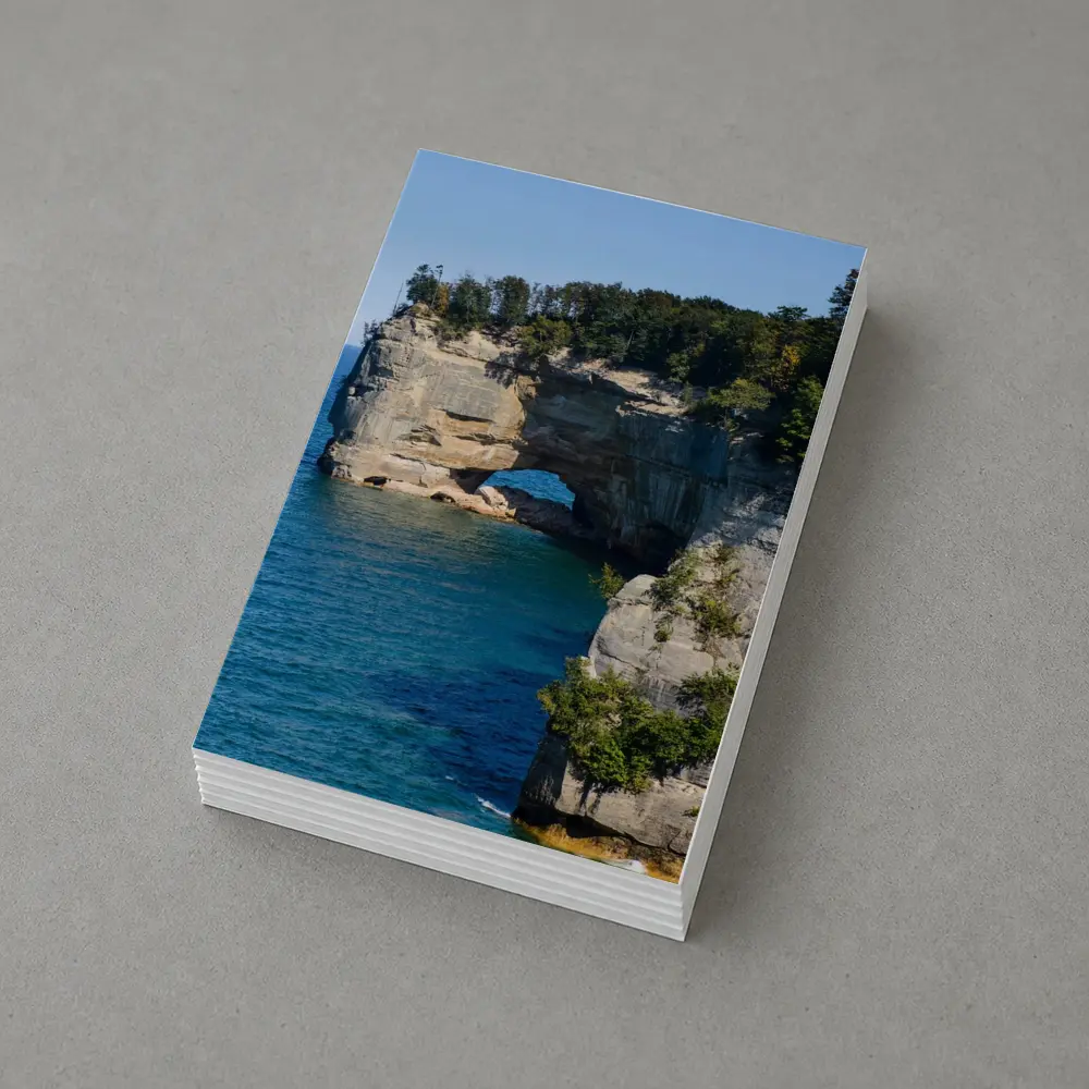 Pictured Rocks Arch Cliffs Lake Superior – Postcards