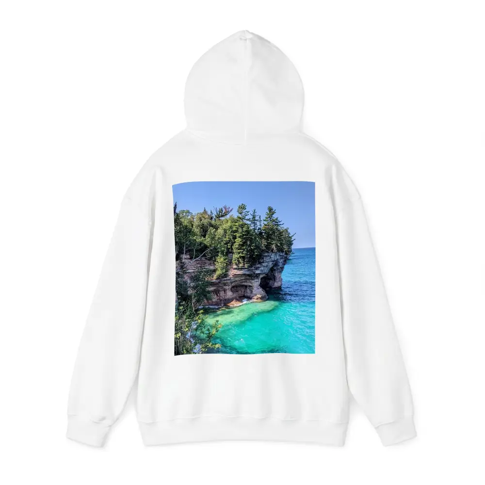 Turquoise Lake Superior Pictured Rocks Cliffs – Hoodies