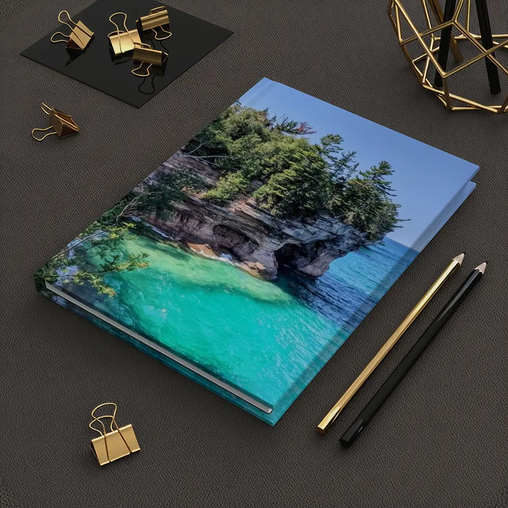 Turquoise Lake Superior Pictured Rocks Cliffs – Notebooks