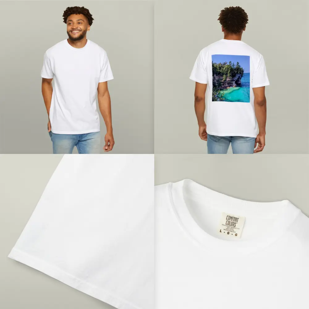 Turquoise Lake Superior Pictured Rocks Cliffs – T-Shirts