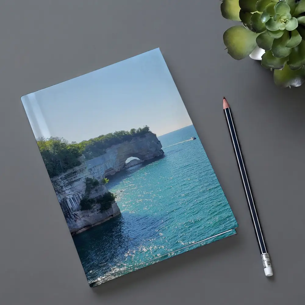 Pictured Rocks Arch Cliffs Lake Superior – Notebooks