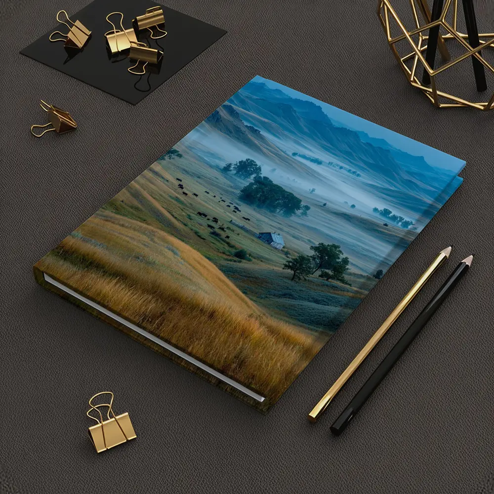 Misty Prairie Valley Rolling Hills Bison – Notebooks