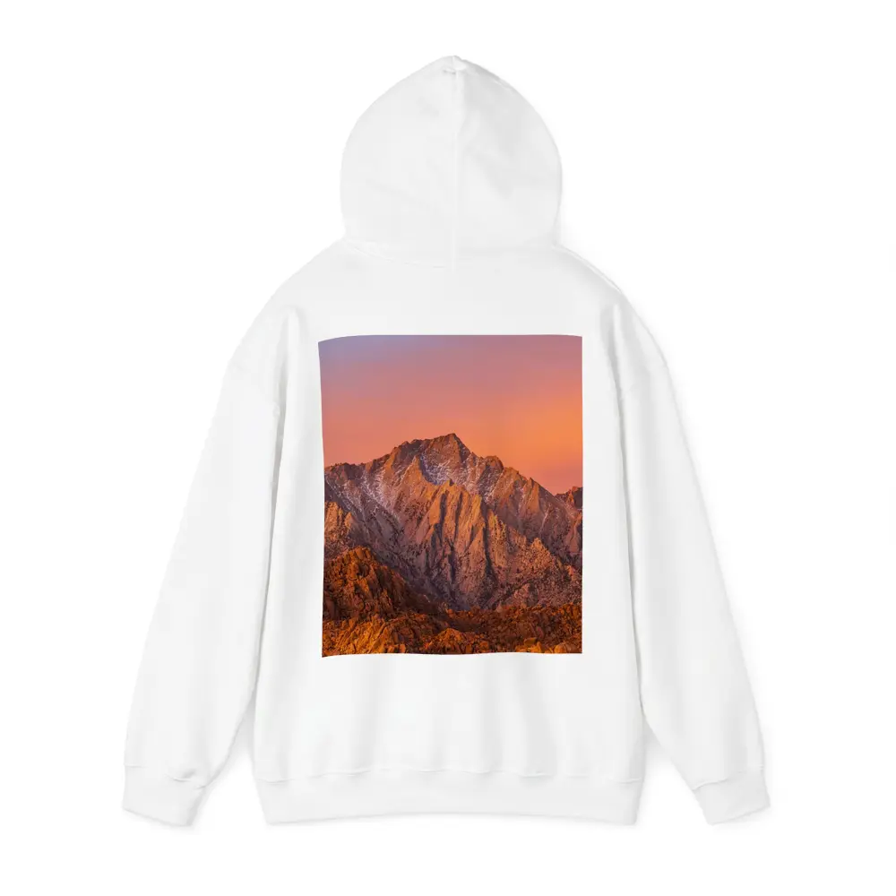 Sierra Nevada Mountain Peak Sunset Glow – Hoodies