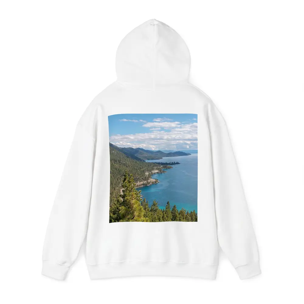 Lake Tahoe Blue Water Pine Forest View – Hoodies