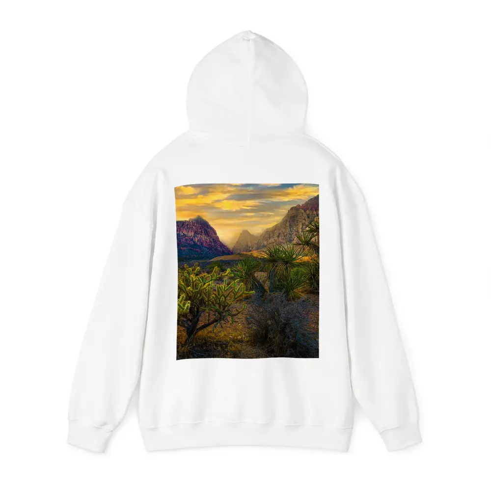 Red Rock Canyon Desert Sunset Landscape – Hoodies
