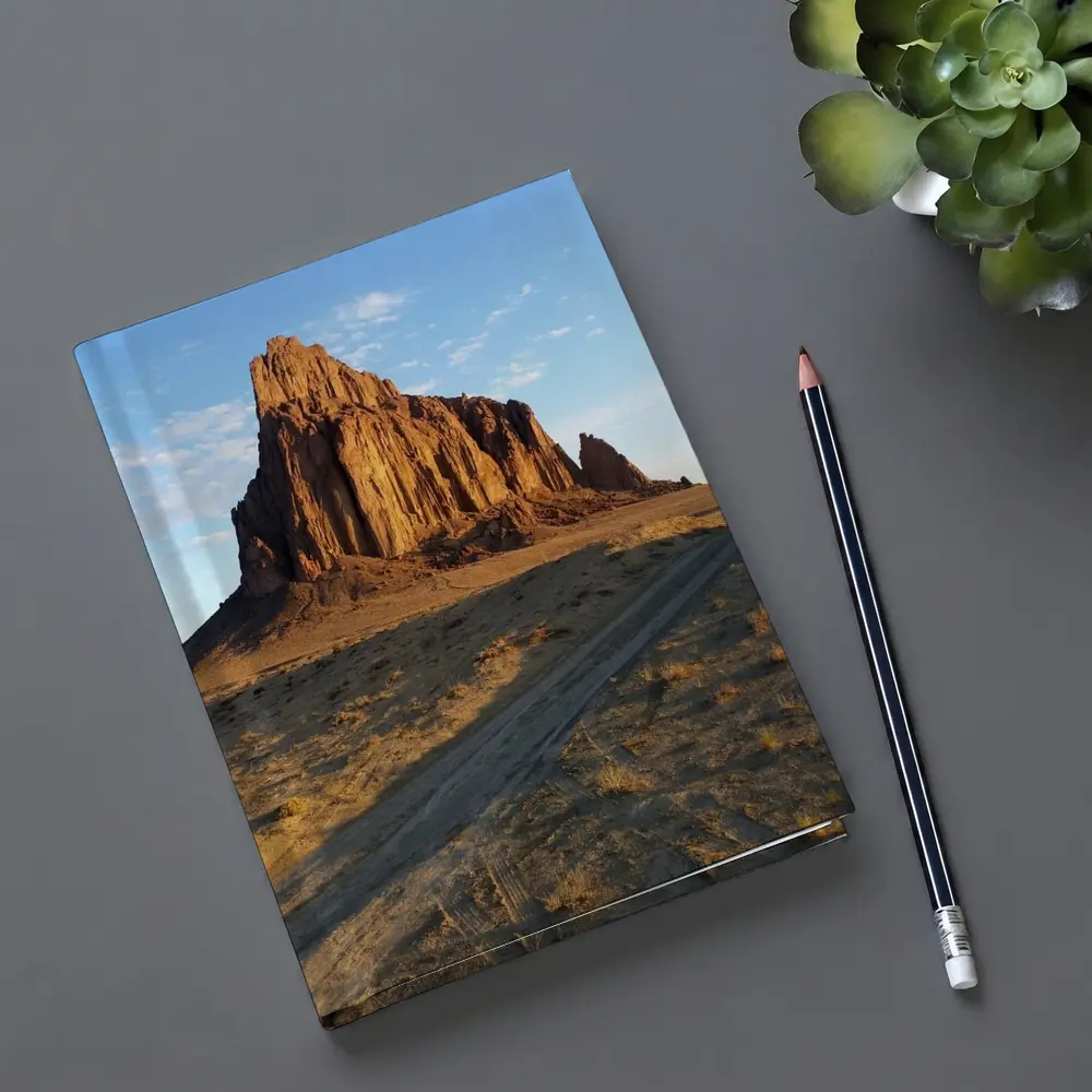 Shiprock Rock Formation New Mexico Desert – Notebooks
