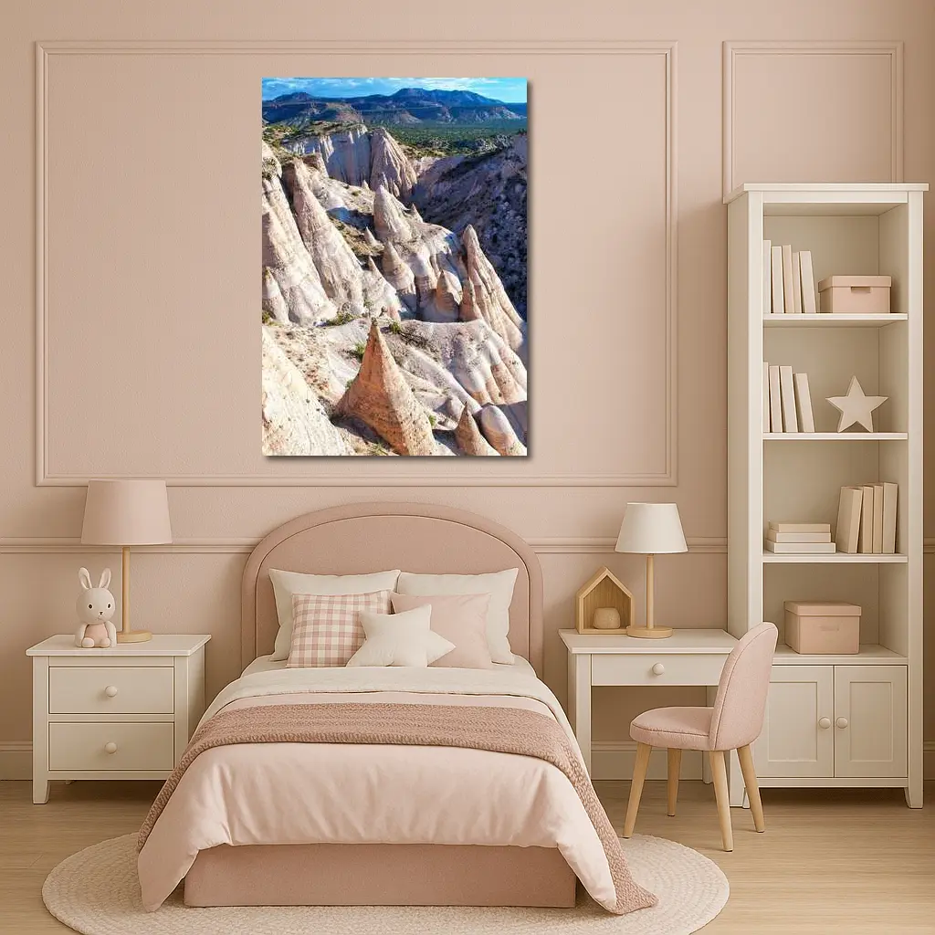 Tent Rocks Canyon New Mexico Desert Landscape – Wall Art