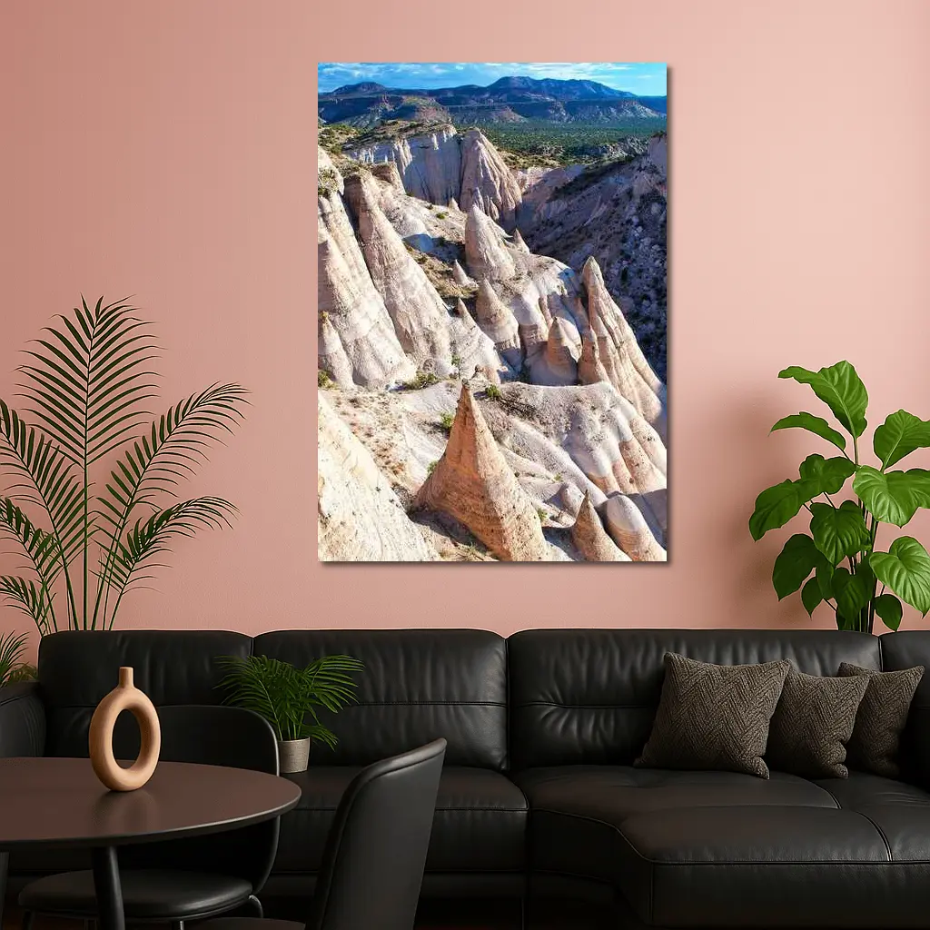 Tent Rocks Canyon New Mexico Desert Landscape – Wall Art